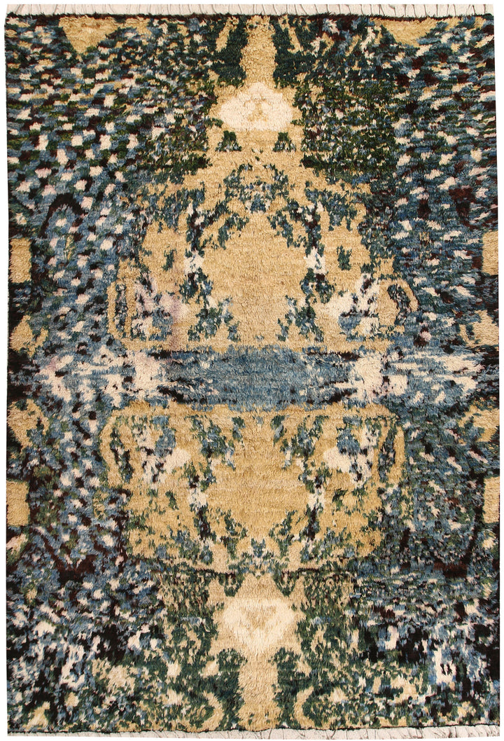 Multi Colored Abstract 6' 6 x 9' 6 - No. 66327 - ALRUG Rug Store