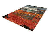 Multi Colored Abstract 6' 10 x 9' 5 - No. 66328 - ALRUG Rug Store