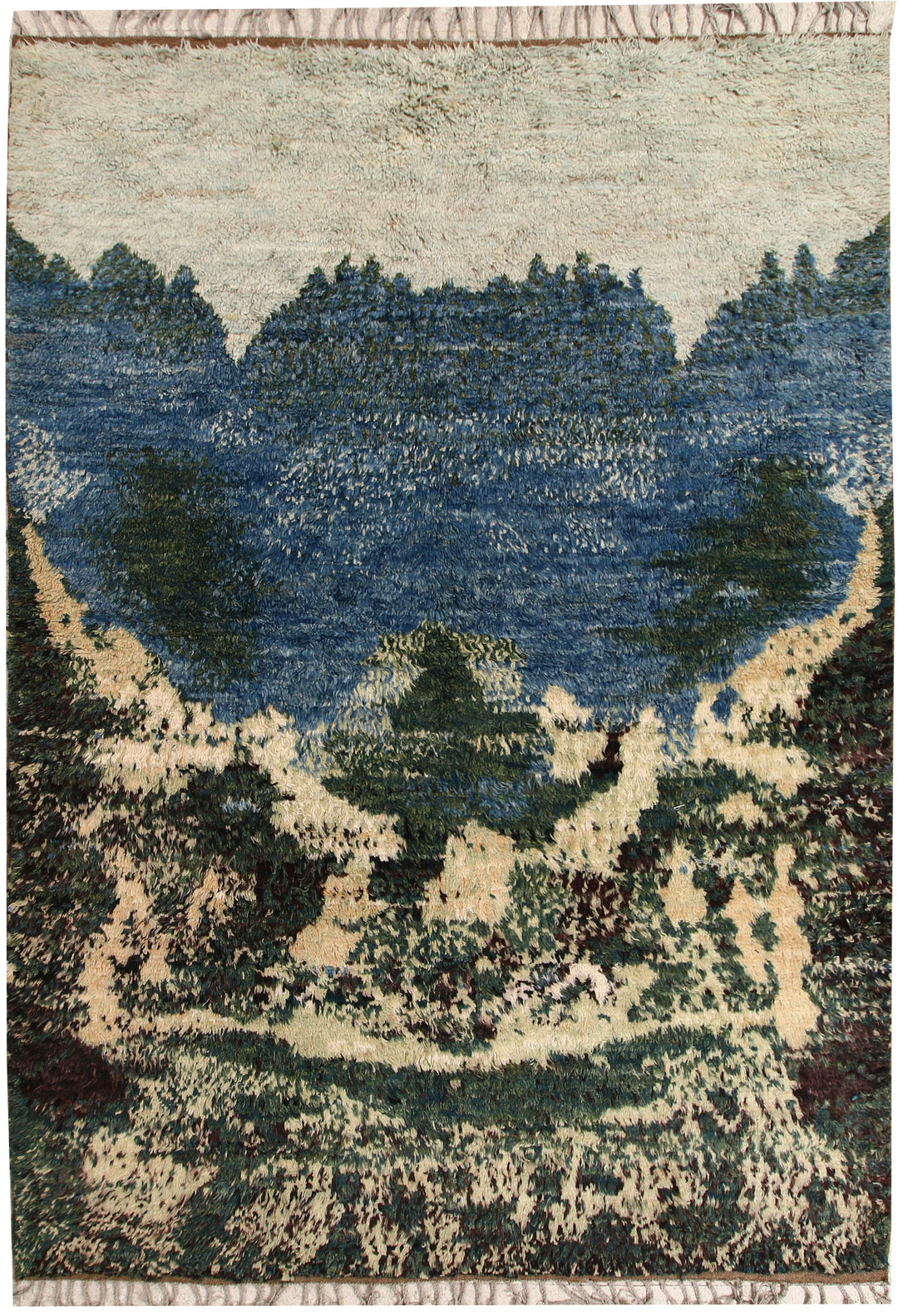 Multi Colored Abstract 6' 10 x 9' 7 - No. 66330 - ALRUG Rug Store