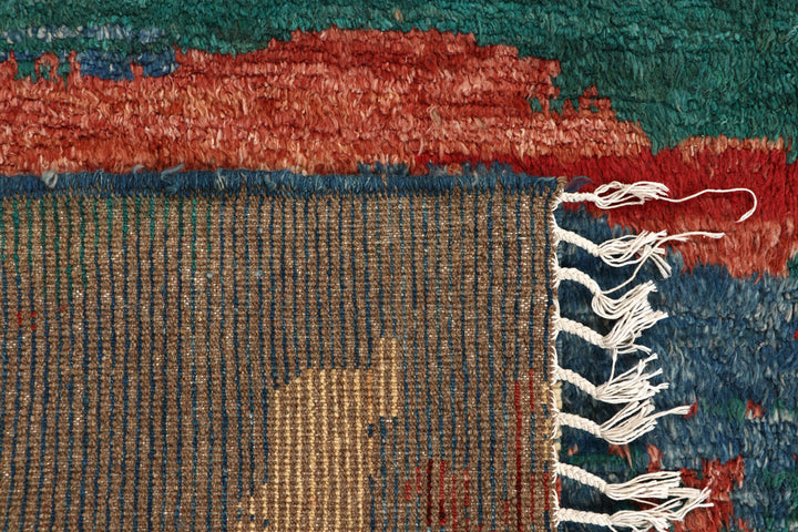 Multi Colored Abstract 6' 8 x 9' 9 - No. 66331 - ALRUG Rug Store