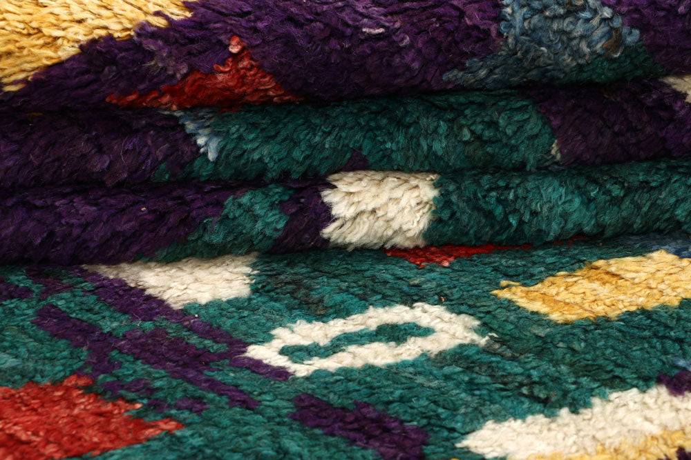 Multi Colored Abstract 6' 8 x 9' 9 - No. 66333 - ALRUG Rug Store