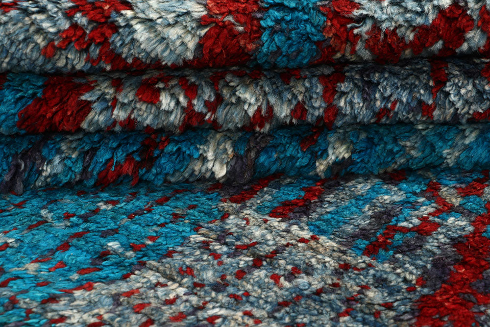 Multi Colored Abstract 6' 8 x 9' 9 - No. 66336 - ALRUG Rug Store