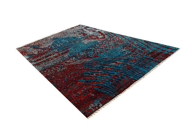 Multi Colored Abstract 6' 8 x 9' 9 - No. 66336 - ALRUG Rug Store