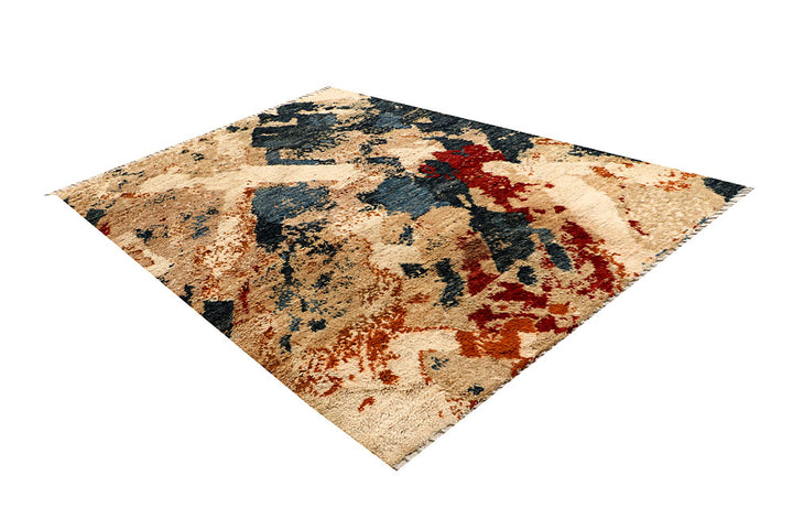 Multi Colored Abstract 6' 8 x 9' 5 - No. 66337 - ALRUG Rug Store