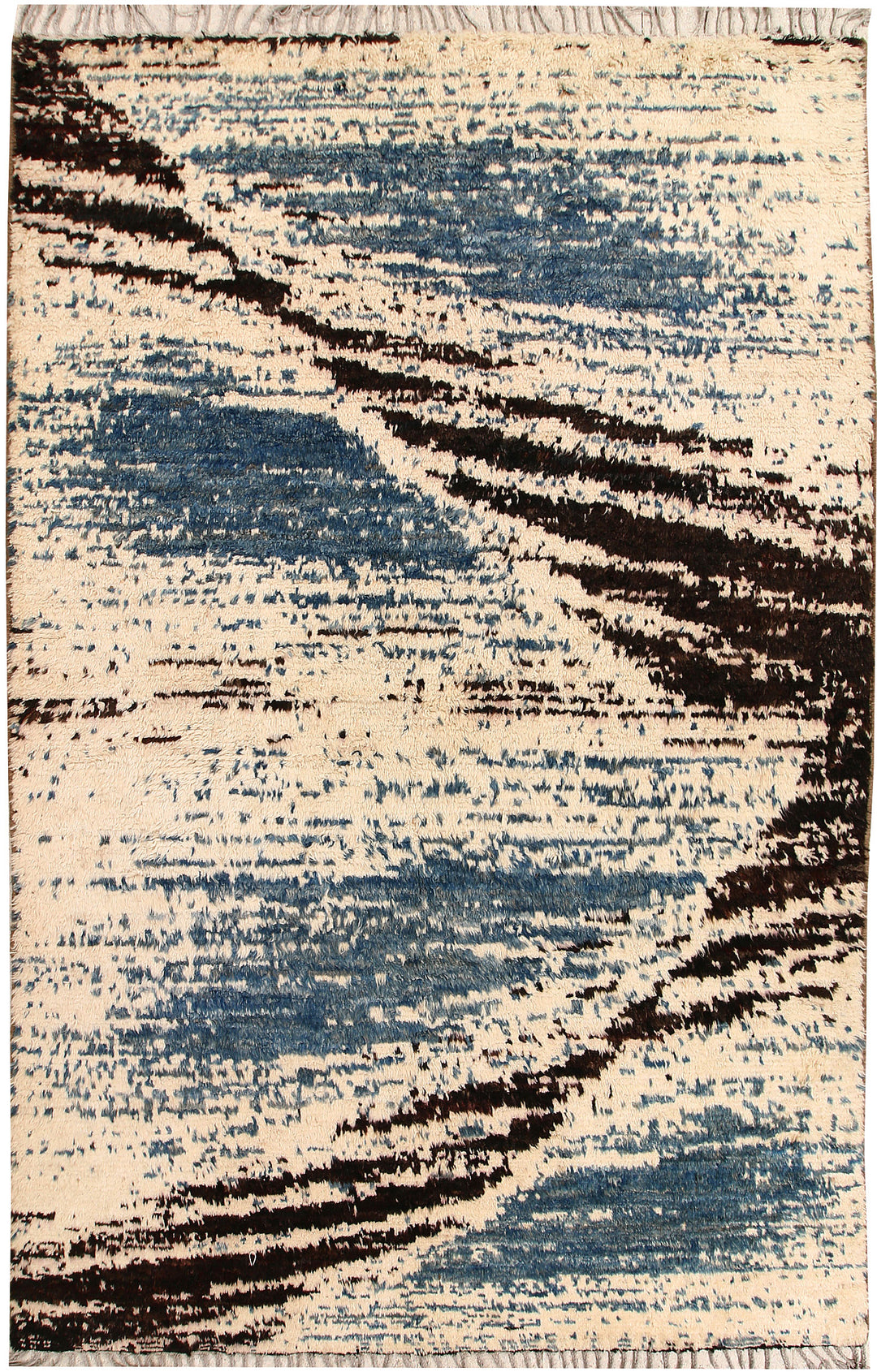 Multi Colored Abstract 6' 8 x 10' - No. 66338 - ALRUG Rug Store