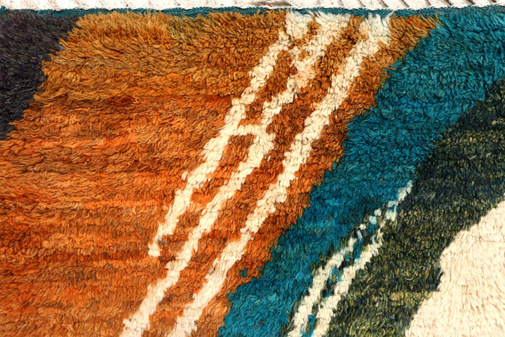 Multi Colored Abstract 6' 9 x 9' 7 - No. 66340 - ALRUG Rug Store