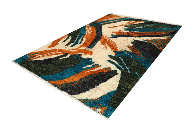 Multi Colored Abstract 6' 9 x 9' 7 - No. 66340 - ALRUG Rug Store