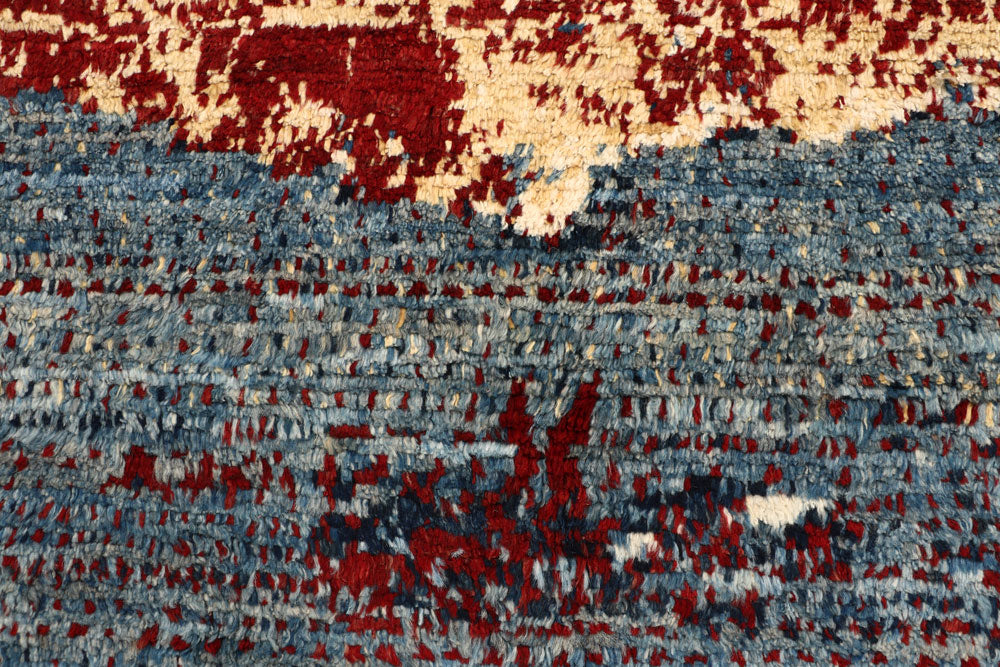 Multi Colored Abstract 6' 6 x 9' 5 - No. 66342 - ALRUG Rug Store