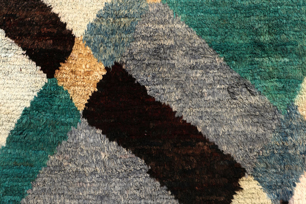 Multi Colored Abstract 6' 4 x 9' 5 - No. 66343 - ALRUG Rug Store