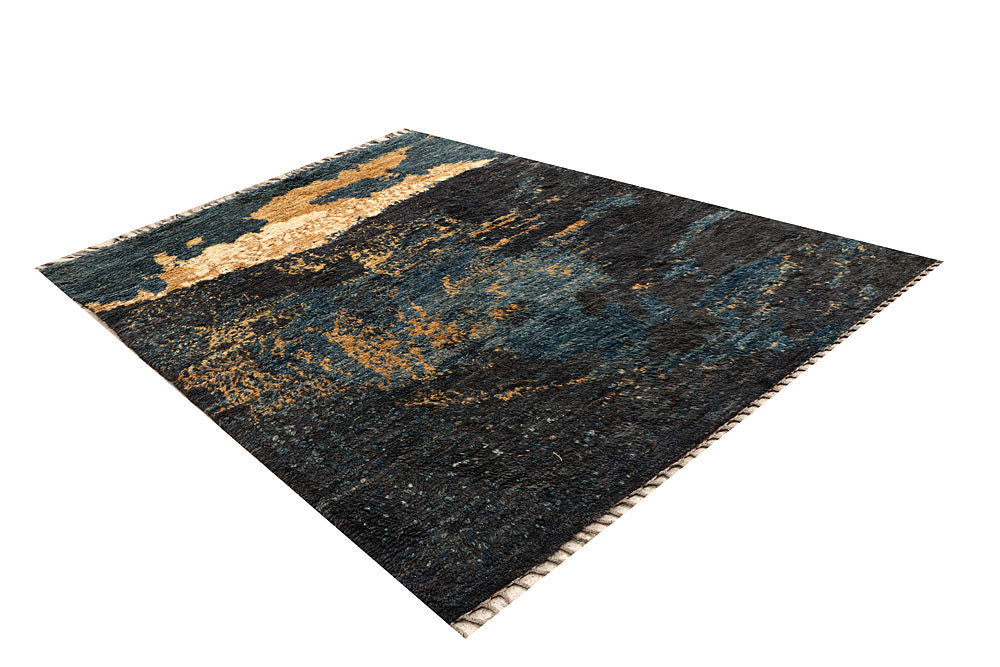 Multi Colored Abstract 6' 8 x 9' 3 - No. 66346 - ALRUG Rug Store