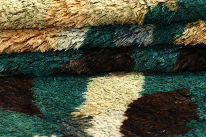 Multi Colored Abstract 6' 8 x 9' 3 - No. 66348 - ALRUG Rug Store