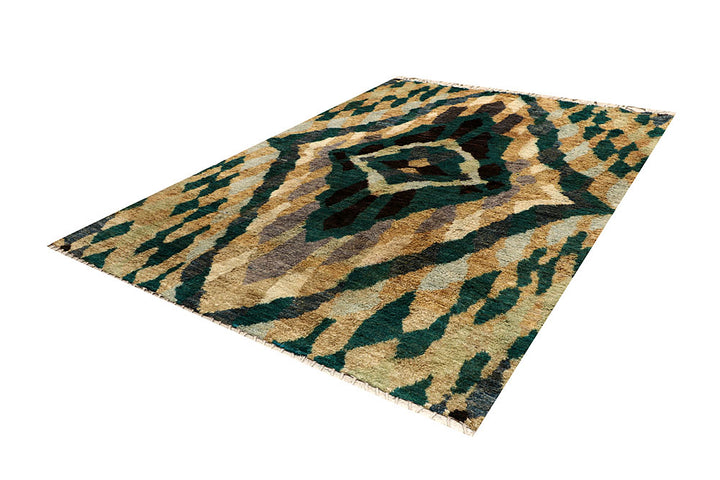 Multi Colored Abstract 6' 8 x 9' 3 - No. 66348 - ALRUG Rug Store