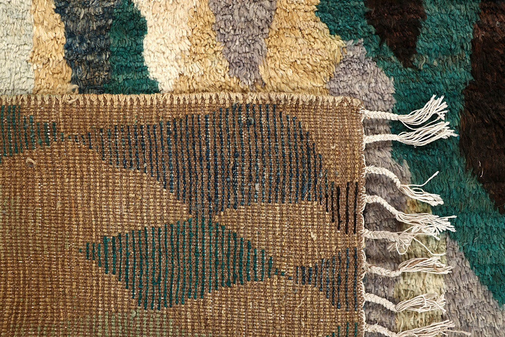 Multi Colored Abstract 6' 8 x 9' 3 - No. 66348 - ALRUG Rug Store