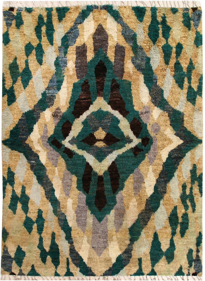 Multi Colored Abstract 6' 8 x 9' 3 - No. 66348 - ALRUG Rug Store