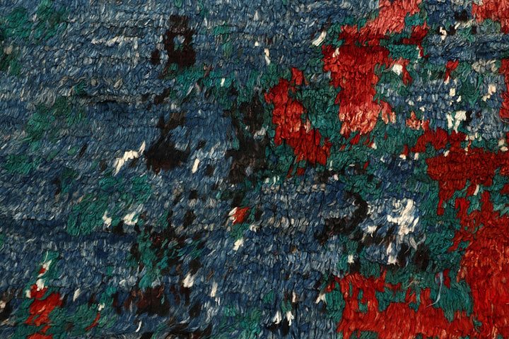 Multi Colored Abstract 6' 7 x 9' 6 - No. 66349 - ALRUG Rug Store