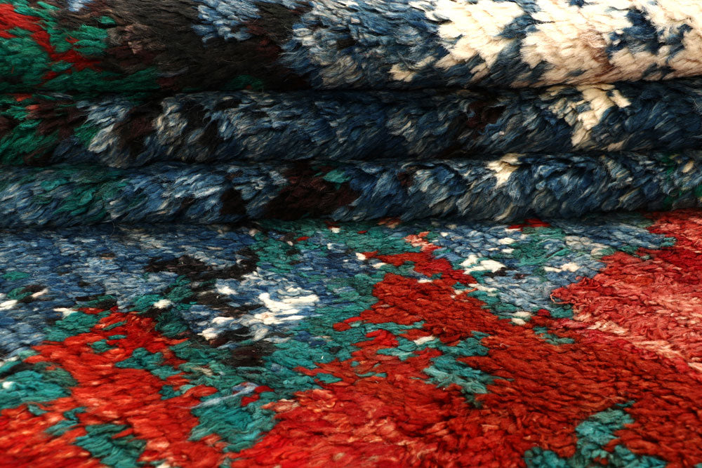 Multi Colored Abstract 6' 7 x 9' 6 - No. 66349 - ALRUG Rug Store