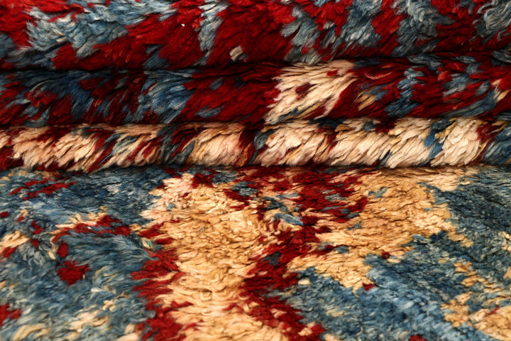 Multi Colored Abstract 6' 6 x 9' 5 - No. 66351 - ALRUG Rug Store