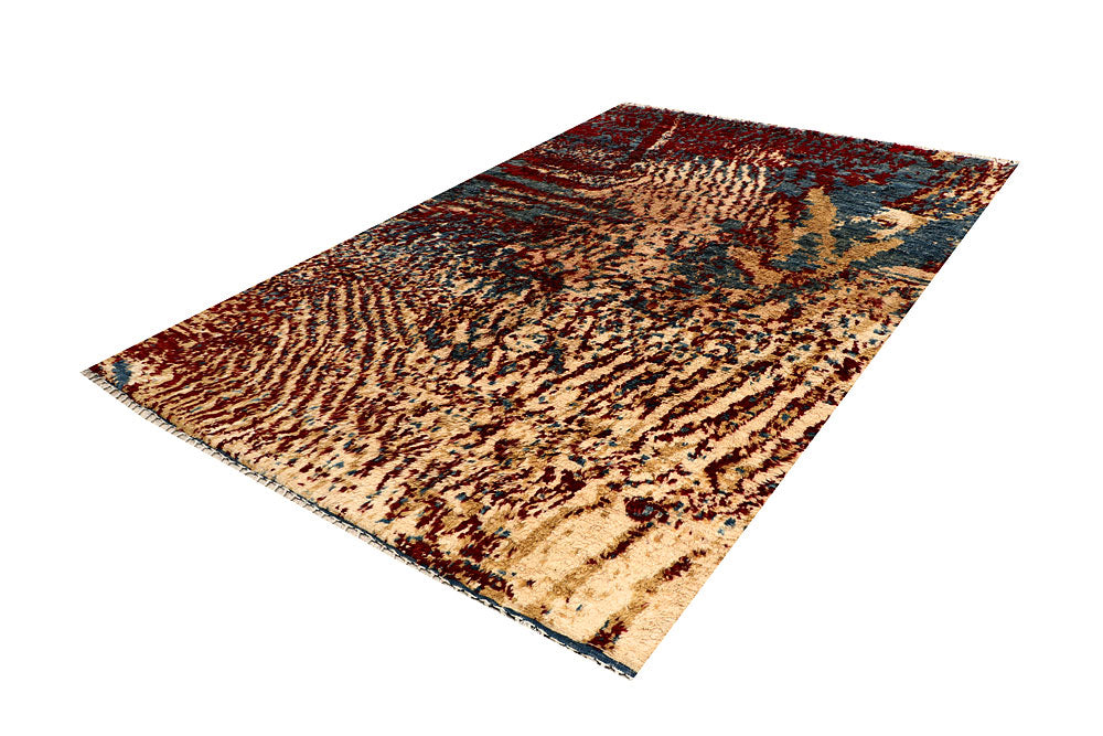 Multi Colored Abstract 6' 6 x 9' 5 - No. 66351 - ALRUG Rug Store