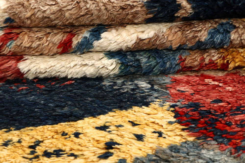 Multi Colored Abstract 6' 6 x 9' 7 - No. 66352 - ALRUG Rug Store