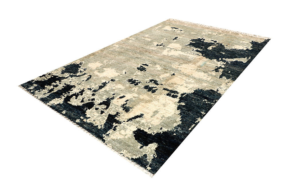 Multi Colored Abstract 6' 6 x 9' 9 - No. 66353 - ALRUG Rug Store