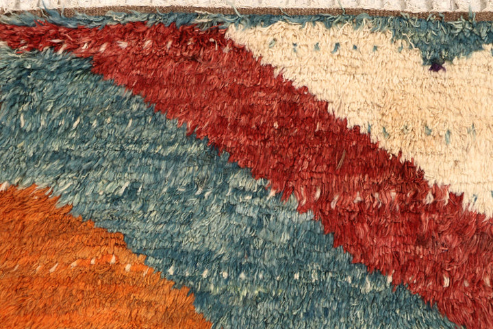 Multi Colored Abstract 6' 8 x 9' 7 - No. 66355 - ALRUG Rug Store