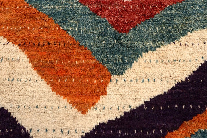 Multi Colored Abstract 6' 8 x 9' 7 - No. 66355 - ALRUG Rug Store