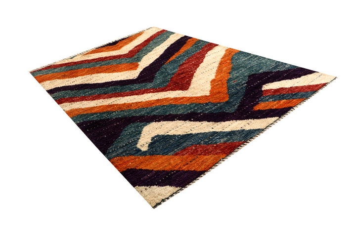 Multi Colored Abstract 6' 8 x 9' 7 - No. 66355 - ALRUG Rug Store