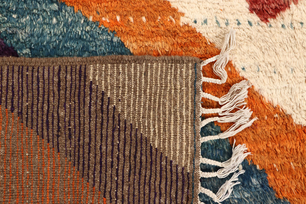 Multi Colored Abstract 6' 8 x 9' 7 - No. 66355 - ALRUG Rug Store