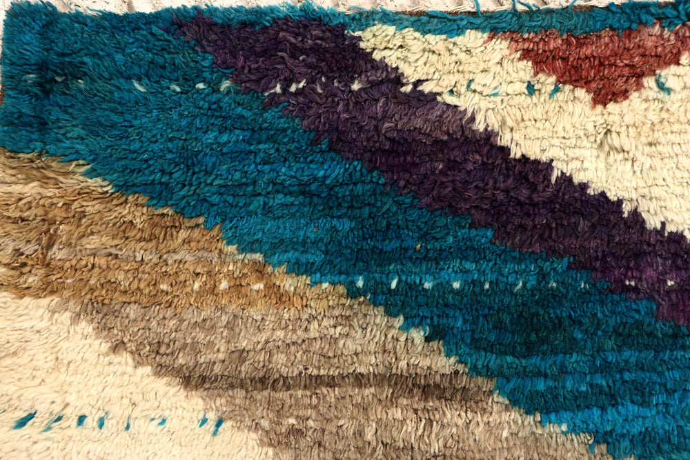 Multi Colored Abstract 6' 9 x 9' 5 - No. 66356 - ALRUG Rug Store