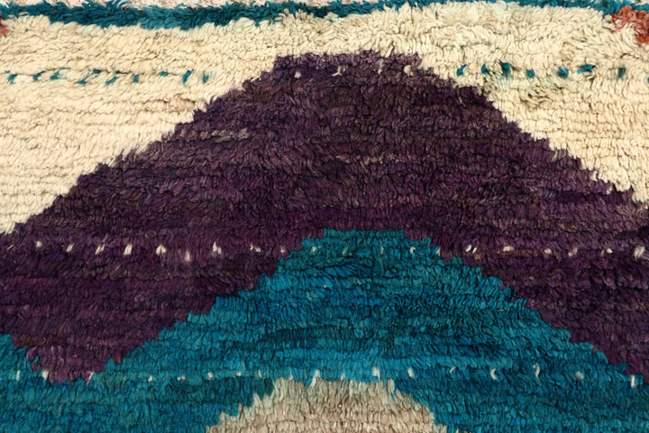 Multi Colored Abstract 6' 9 x 9' 5 - No. 66356 - ALRUG Rug Store