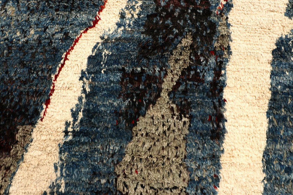 Multi Colored Abstract 6' 10 x 9' 10 - No. 66357 - ALRUG Rug Store