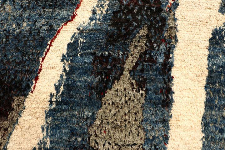 Multi Colored Abstract 6' 10 x 9' 10 - No. 66357 - ALRUG Rug Store