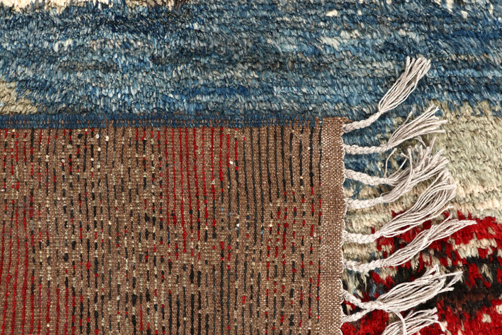 Multi Colored Abstract 6' 10 x 9' 10 - No. 66357 - ALRUG Rug Store