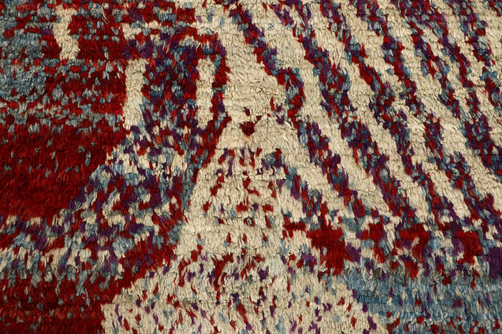 Multi Colored Abstract 6' 6 x 9' 7 - No. 66359 - ALRUG Rug Store