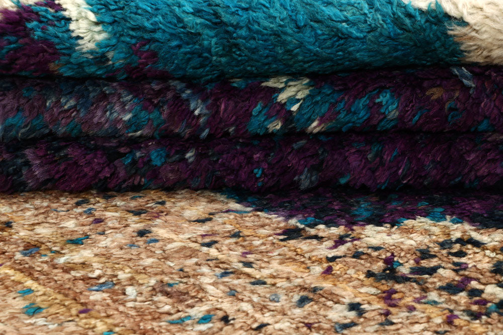 Multi Colored Abstract 6' 9 x 9' 7 - No. 66361 - ALRUG Rug Store