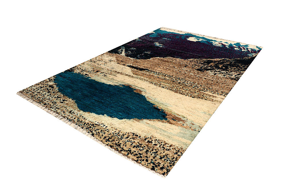 Multi Colored Abstract 6' 9 x 9' 7 - No. 66361 - ALRUG Rug Store