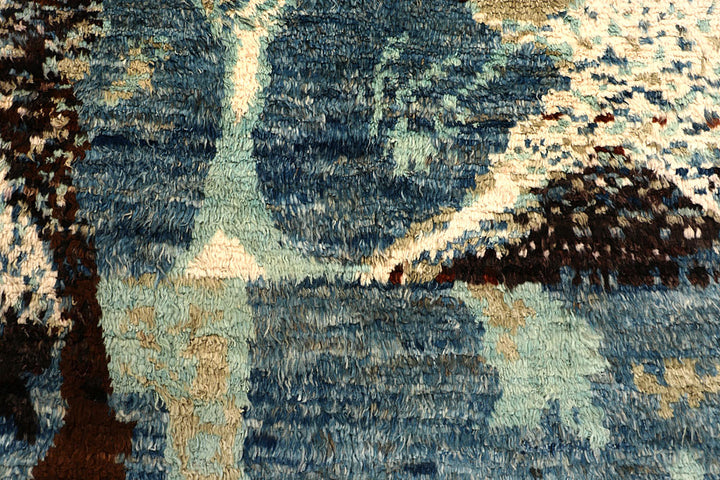 Multi Colored Abstract 6' 9 x 9' 3 - No. 66363 - ALRUG Rug Store