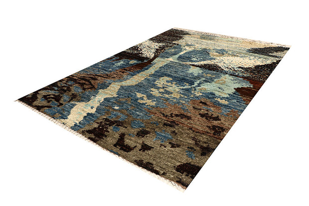 Multi Colored Abstract 6' 9 x 9' 3 - No. 66363 - ALRUG Rug Store