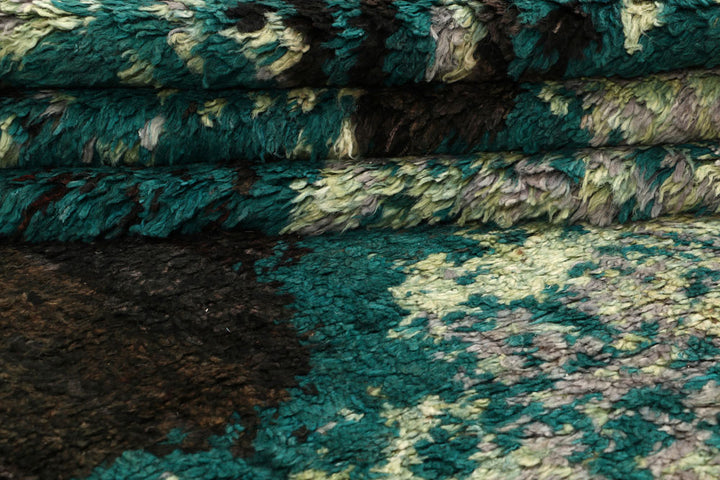 Multi Colored Abstract 6' 6 x 9' 5 - No. 66364 - ALRUG Rug Store