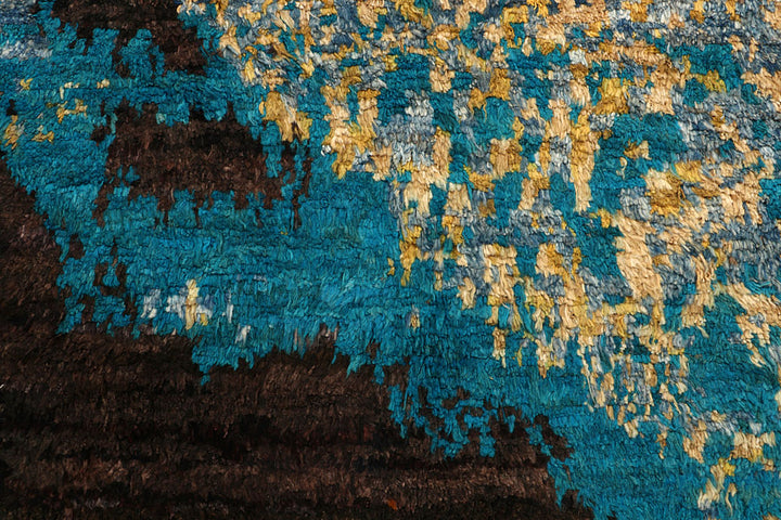 Multi Colored Abstract 6' 9 x 9' 9 - No. 66365 - ALRUG Rug Store