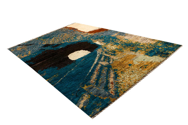 Multi Colored Abstract 6' 9 x 9' 9 - No. 66365 - ALRUG Rug Store