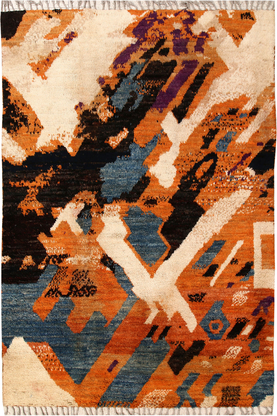 Multi Colored Abstract 6' 7 x 9' 9 - No. 66366 - ALRUG Rug Store