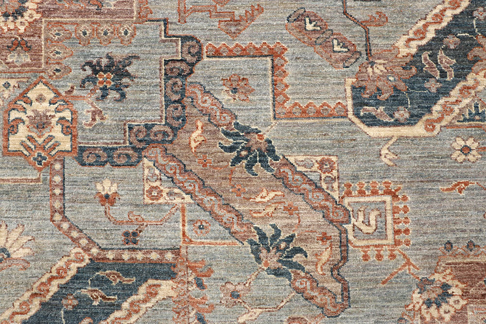 Dark Grey Ziegler 8' x 9' 10 - No. 66367 - ALRUG Rug Store