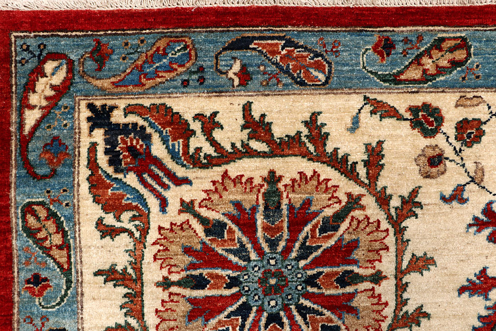 Dark Red Ziegler 7' 11 x 10' 1 - No. 66368 - ALRUG Rug Store