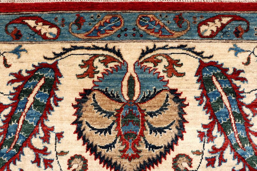 Dark Red Ziegler 7' 11 x 10' 1 - No. 66368 - ALRUG Rug Store