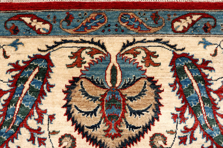 Dark Red Ziegler 7' 11 x 10' 1 - No. 66368 - ALRUG Rug Store