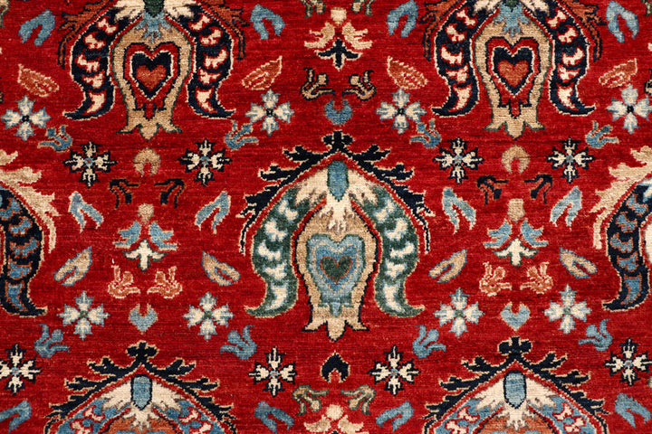 Dark Red Ziegler 7' 11 x 10' 1 - No. 66368 - ALRUG Rug Store