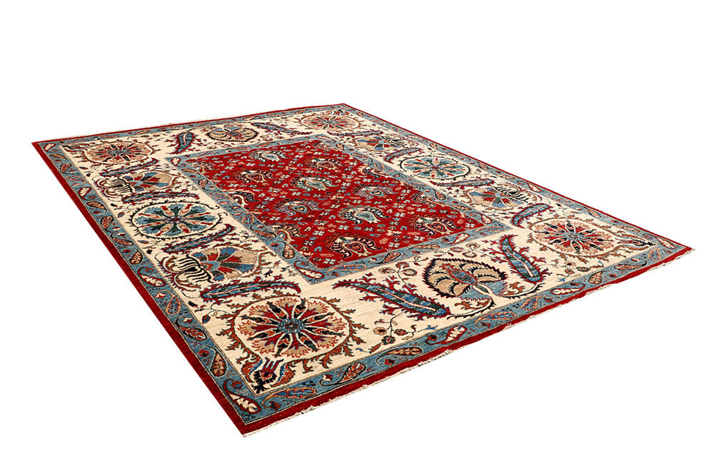 Dark Red Ziegler 7' 11 x 10' 1 - No. 66368 - ALRUG Rug Store