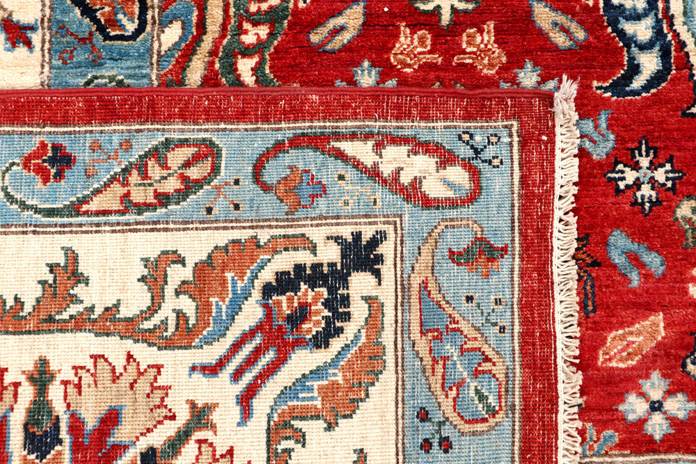 Dark Red Ziegler 7' 11 x 10' 1 - No. 66368 - ALRUG Rug Store