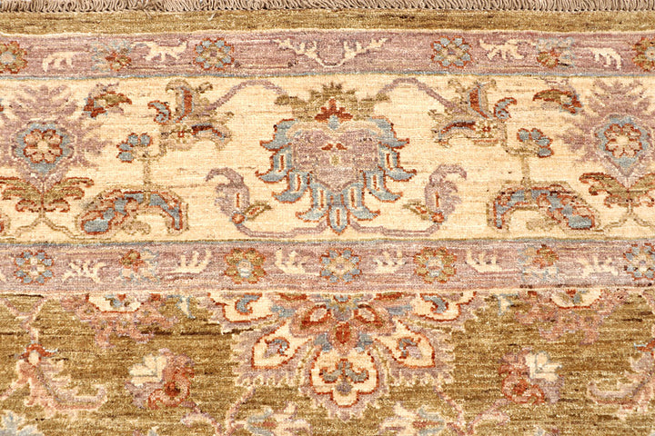 Dark Goldenrod Ziegler 7' 11 x 9' 5 - No. 66371 - ALRUG Rug Store